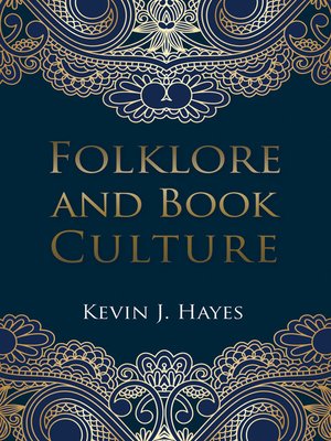 cover image of Folklore and Book Culture